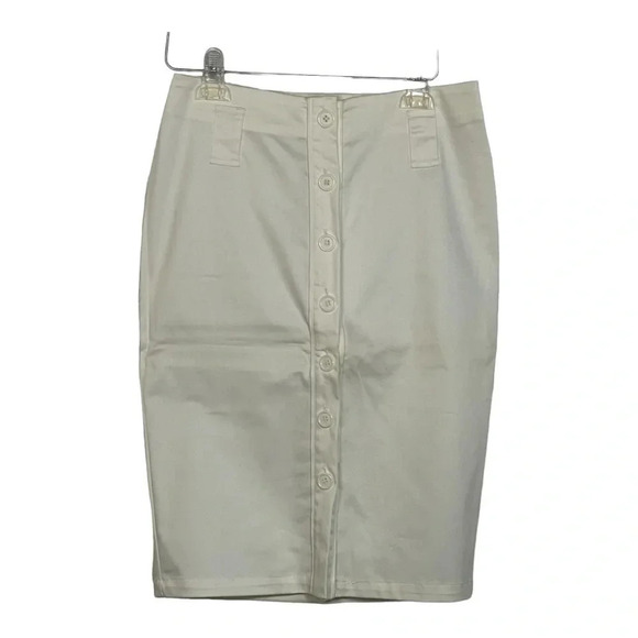 Bebe‎ Saphar Sash Pencil Skirt - Picture 1 of 6